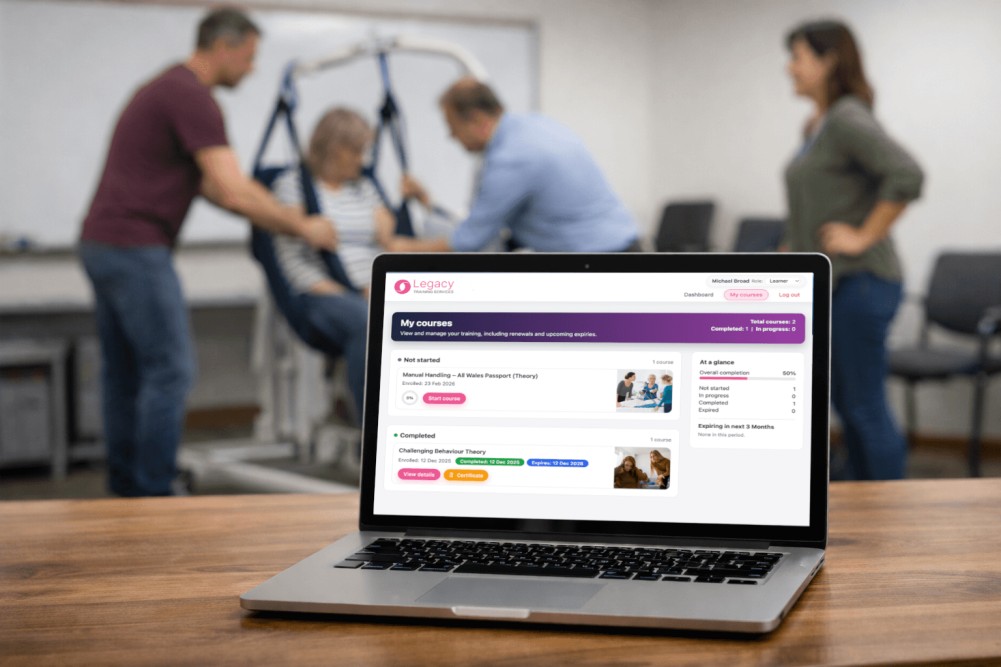 Health and social care training resources